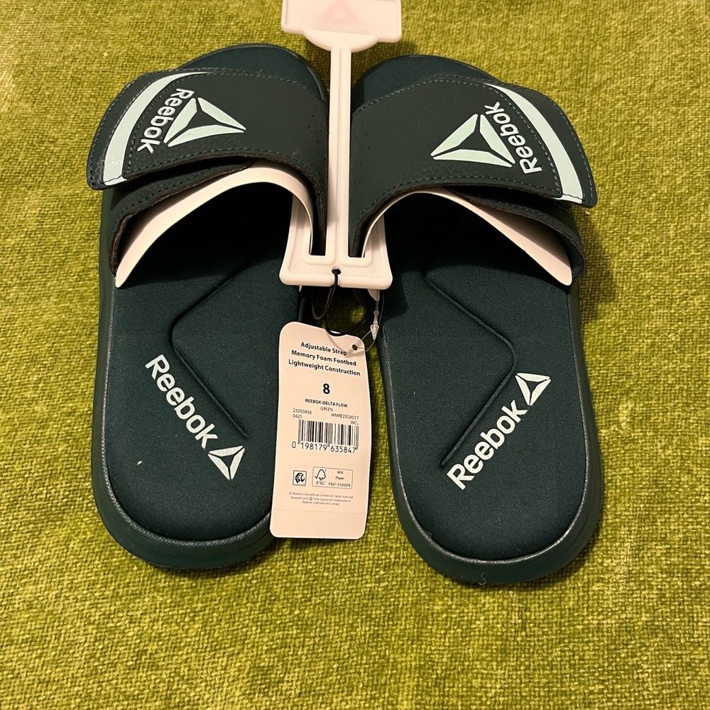 Reebok Dark Green Sandals